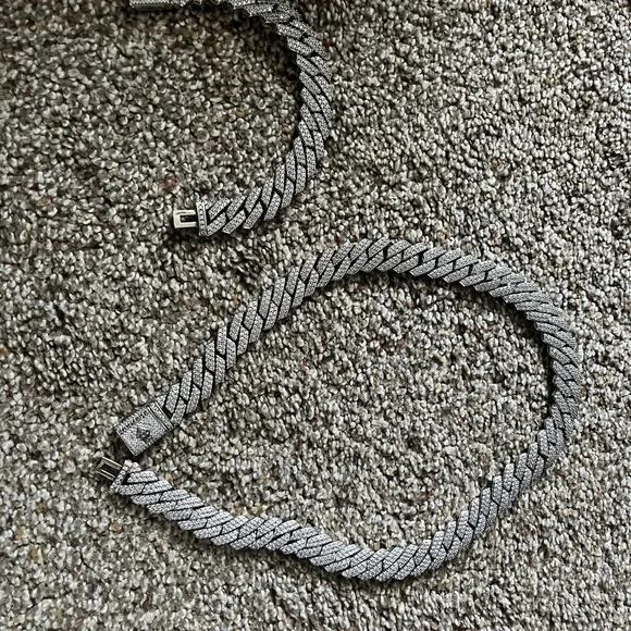 Silver Diamond Bracelet